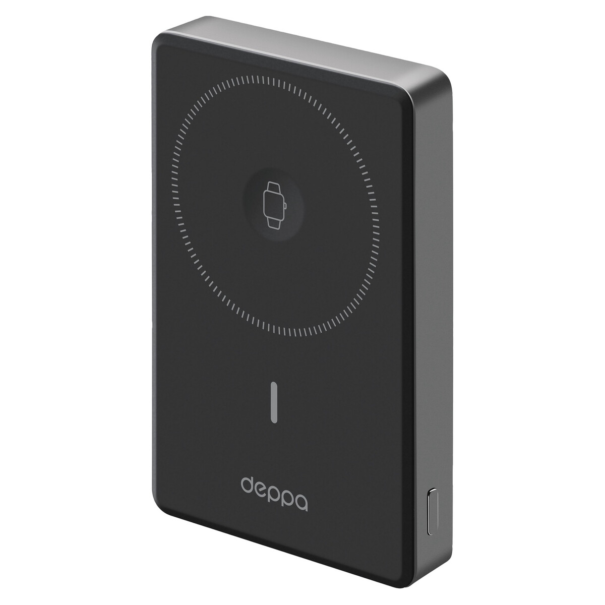 Внешний аккумулятор с Deppa NRG Watch с MagSafe 10000mAh, чёрный