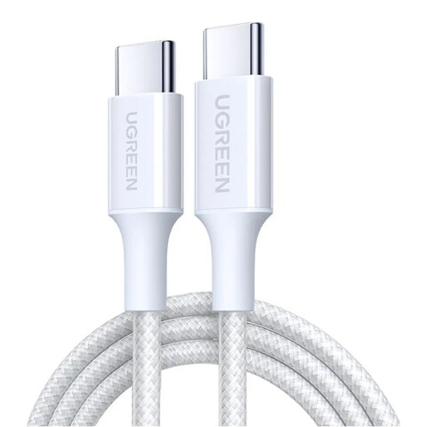 Кабель USB-C - USB-C Ugreen 1м, белый