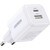 Зарядное устройство Ugreen GaN USB+Type-C, 20W, белый