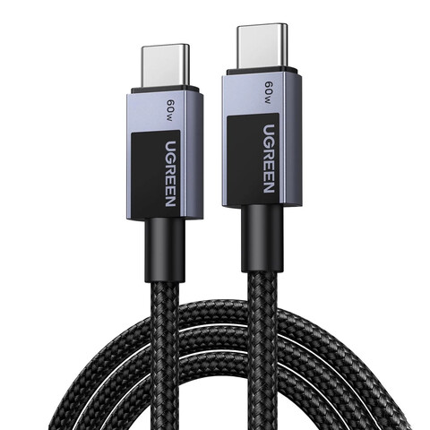 Кабель USB-C - USB-C Ugreen 1м, серый