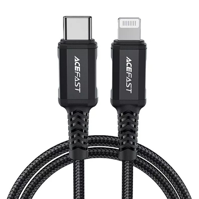 Кабель Acefast USB-C - Lightning C4, черный