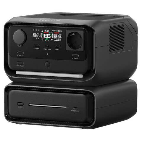 Портативная зарядная станция EcoFlow RIVER 3 Max (572 Втч)