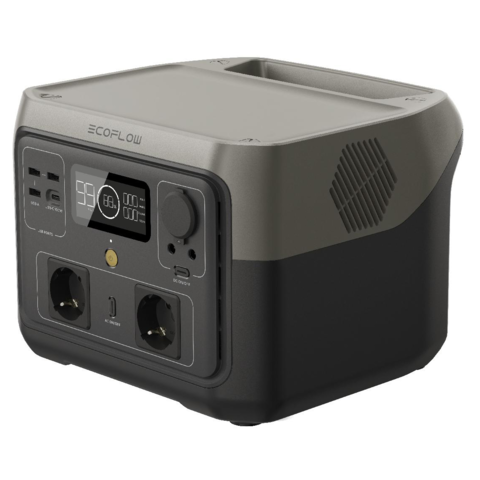 Портативная зарядная станция EcoFlow RIVER 2 Max (512 Втч)