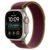 Apple Watch Ultra 4 49mm GPS+Cellular Titanium Case with Burgundy Trail Loop