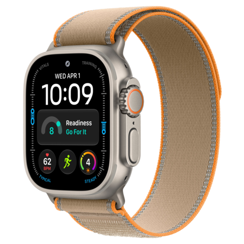 Apple Watch Ultra 4 49mm GPS+Cellular Titanium Case with Sand Trail Loop