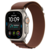 Apple Watch Ultra 4 49mm GPS+Cellular Titanium Case with Burgundy Alpine Loop