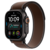Apple Watch Ultra 4 49mm GPS+Cellular Black Titanium Case with Dark Umber Trail Loop