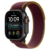 Apple Watch Ultra 4 49mm GPS+Cellular Black Titanium Case with Burgundy Trail Loop