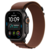 Apple Watch Ultra 4 49mm GPS+Cellular Black Titanium Case with Burgundy Alpine Loop