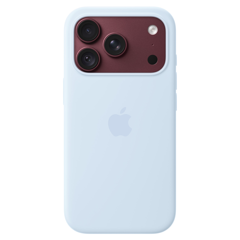 Силиконовый чехол MagSafe для iPhone 18 Pro, цвет ярко-синий