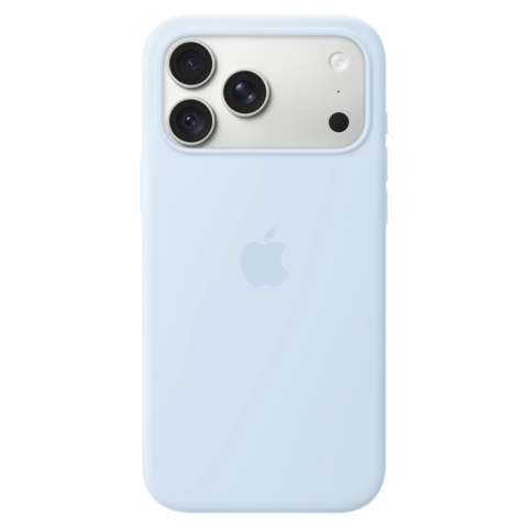 Силиконовый чехол MagSafe для iPhone 18 Pro Max, цвет ярко-синий